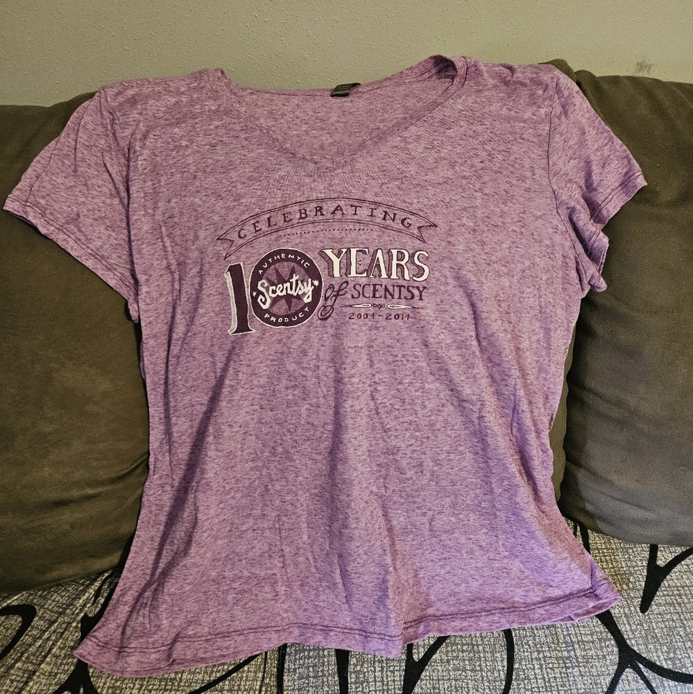 Scentsy T-Shirt Purple 4X